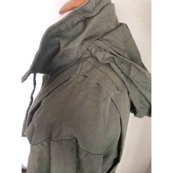 Urban Outfitters Ecote Women's XS Green Classic Military Utility Jacket (flaw) - Picture 5 of 12
